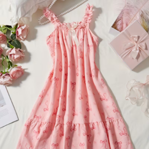 Women's Floral Printed Micro-Stretch Camisole Lounge Dress